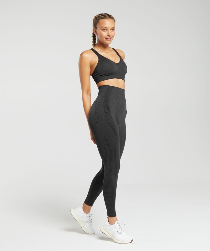 Gymshark Vital Seamless 2.0 Leggings Leggings Dames Zwart | RATV31724