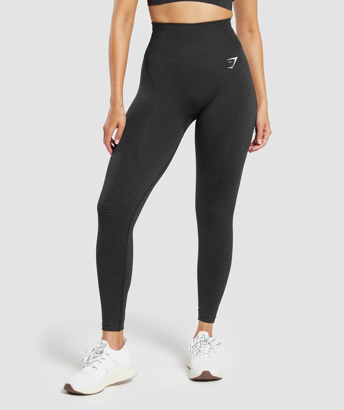 Gymshark Vital Seamless 2.0 Leggings Leggings Dames Zwart | RATV31724
