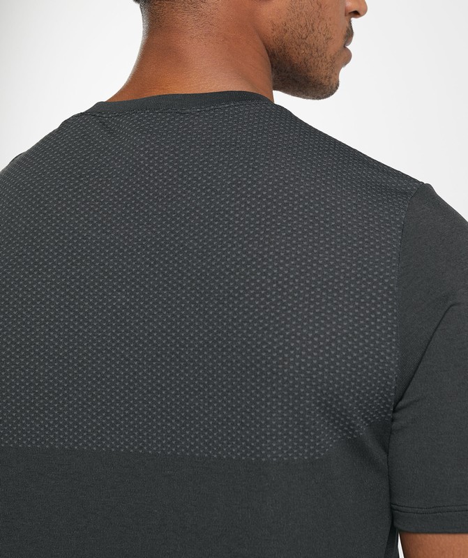 Gymshark Vital Seamless T-Shirt T-Shirt Heren Zwart Grijs | EGAR69587