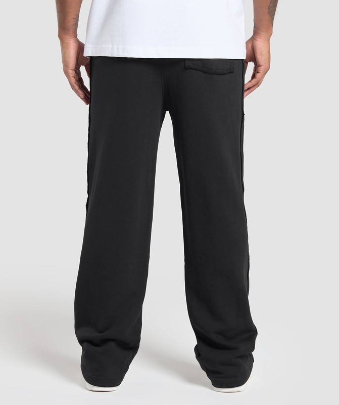Gymshark Wide Leg Pants Broek Heren Zwart | PWHB97358