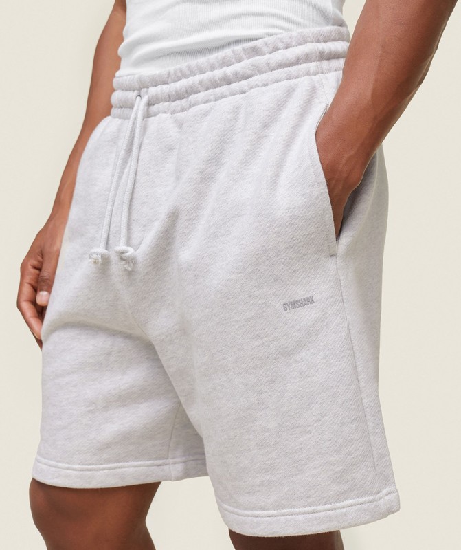 Gymshark everywear Sweat Shorts Korte Broek Heren Grijs | ICFA93142